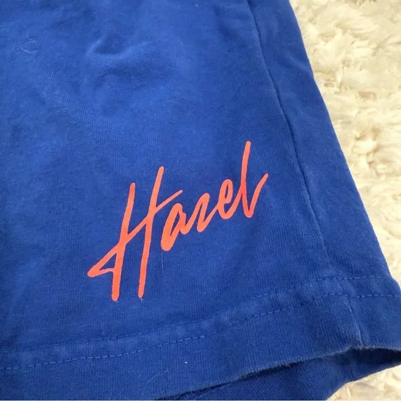 Hazel Women's Athletic Shorts - Blue - Picture 3 of 3